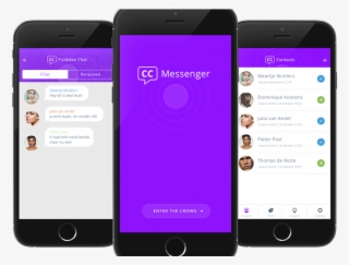 Messenger Chat App Mesh Chat App Whatsapp Telegram - Iphone #4574592