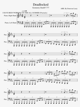Deadlocked - Sheet Music #4576066 Deadlocked - Sheet Music #4576066