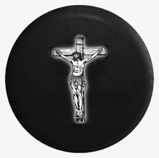 Jesus On Cross Glowing Blessed Christian - Crucifix #4576575