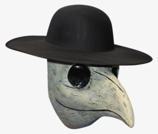 Peste Di Venezia Death Doctor Latex Mask N' Hat Black - Plague Doctor Beaked Mask (hat Not Included) #4576920