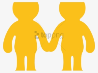 Hand Emoji Clipart Hand Joined - Men And Women Holding Hands #4577802