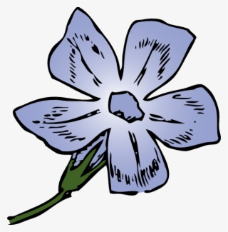 Purple Flower 6 Svg Clip Arts 588 X 598 Px #4577805