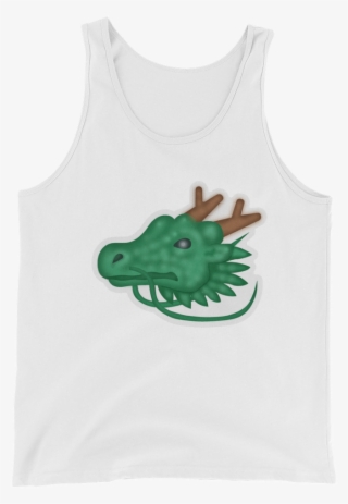 Men's Emoji Tank Top - Dragon Emoji Png #4579337