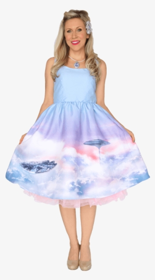Hun Sw Cloudcitydress Front 01 - Her Universe Cloud City Dress #4579770