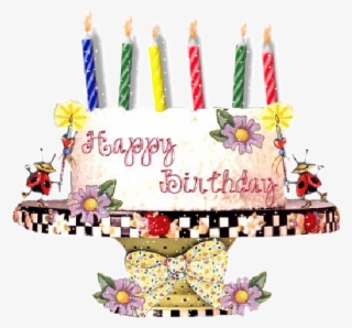 Awesome Happy Birthday Candles Gif - Happy Birthday January 1 #4580477