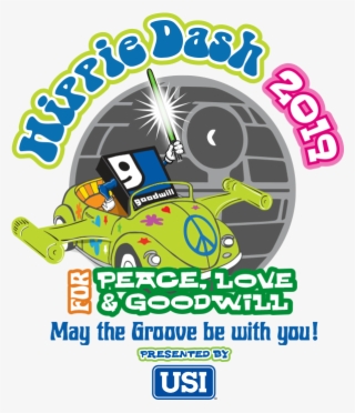 Hippie Dash Logo - Hippie Dash #4580708