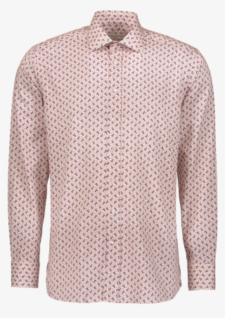 Ls Woven Paisley Pink - Blouse #4581571