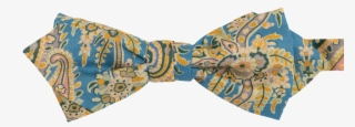 Get The Liberty Palm Paisley Bow Tie In Blue Online - Paisley #4582070