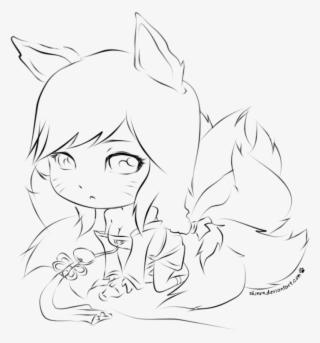 Clip Transparent Library Ahri Drawing - Art #4584565 Clip Transparent Library Ahri Drawing - Art #4584565