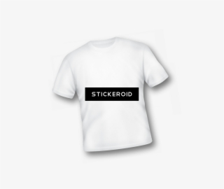 Blank White T-shirt Template - Active Shirt #4585306 Blank White T-shirt Template - Active Shirt #4585306