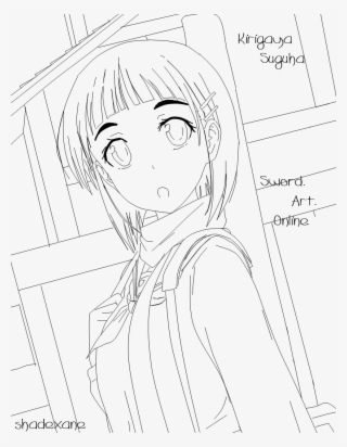 Anime Background Lineart - Perspective #4585432