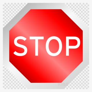 Octagono Rojo Png Clipart Octagon Traffic Sign - Golden Frame Round Png #4587535