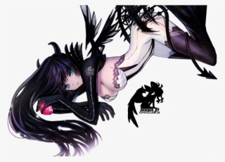 Anime Demon Png - Anime Black Demon Girl #4589550