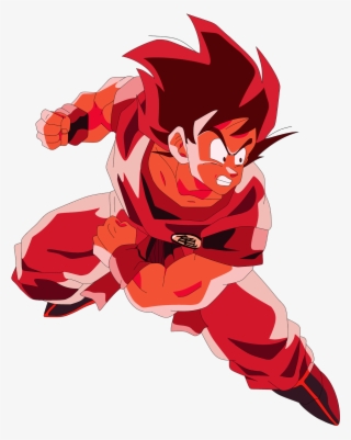 Spirit Bomb - Dragon Ball Goku Kaioken #4591206