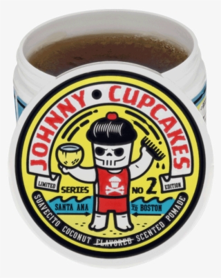 Suavecito X Johnny Cupcakes Strong Hold Coconut Scented - Suavecito X Johnny Cupcakes Original Hold Pomade #4591408