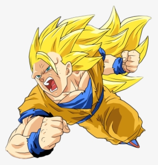 Goku Clipart Psd - Ss3 Goku #4591410