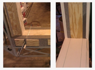 Nstallation Of Specimen Frame Insulation Around Support #4592579 Nstallation Of Specimen Frame Insulation Around Support #4592579