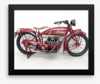 1920 Indian Scout Motorcycle Poster - First Indian Chief Motorcycle #4594193
