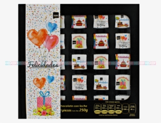 Picard Chocolate Felicidades 12/250g - Zam-fre Chocolates Con Leche #4595078