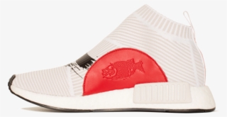 Adidas Nmd Cs1 Koi Fish White Black Red Primeknit Pk - Slip-on Shoe #4598859
