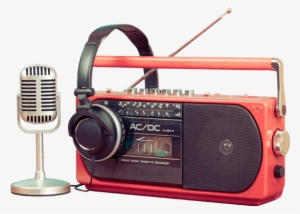 Radio Microphone, Radio, And Headphone - Cassette Deck #461025