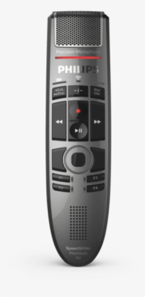 Speechmike Premium Air Wireless Dictation Microphone - Philips Smp-3700 Speechmike Push-button #461105
