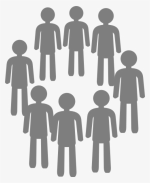 How To Set Use Population Gray Group Clipart #461406