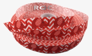 Red Elephant Grosgrain Ribbon 7/8" - Paisley #461453