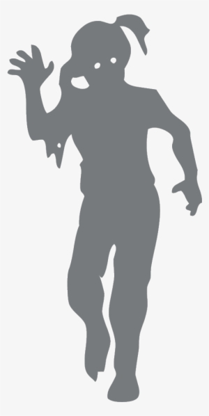 Girl Zombie - Silhouette #461667 Girl Zombie - Silhouette #461667
