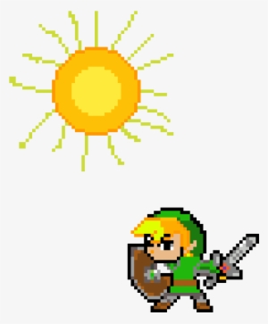 Zelda Vs Ganon - Toon Link Pixel Png #461671