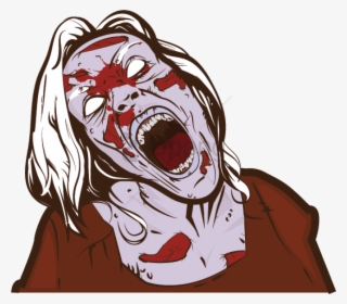 Zombie Girl By Chiquitoooh On Deviantart - Zombie Girl Transparent #462375