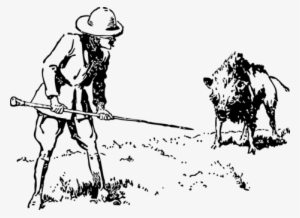 Boar Hunting Deer Hunting Download Hunting & Survival - People Hunting Animal In Art #462376