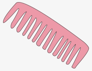 Pink Hair Comb - Comb Clipart #463026