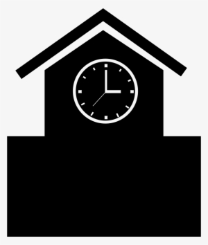 Old Clock Of Birds House Shape Comments - Icon #463456