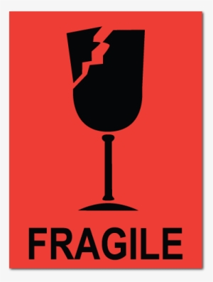 Fragile Sticker - Free Transparent PNG Download - PNGkey