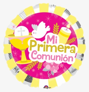 Mi Primera Comunión Rosa 18 Pulg #463615