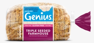 Triple Seeded Farmhouse 535g - Genius Gluten Free Triple Seeded Sliced Bread #463927
