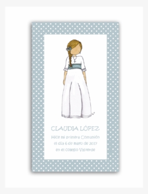 Recordatorio Comunión De Niña N - Recordatorio Comunion #464256