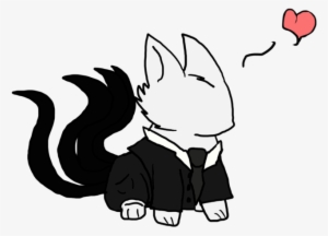 28 Collection Of Slender Man Drawing Chibi - Chibi Slenderman #464577