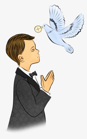 Niño Primera Comunión Y U No Png - First Holy Communion Clip Art Boy #464661