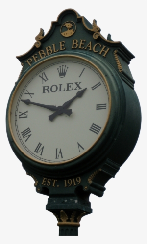 Clock Grandfather Clock Rolex - Pebble Beach On Cannery Row #464741