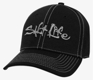 Salt Life - Black Salt Life Hat #465504