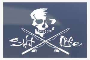 Graphic Free Stock Skull On The Sticker Pinterest - Salt Life Skull #466115