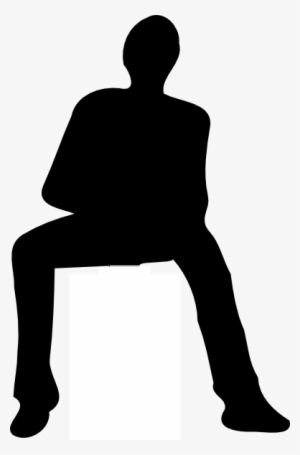 Svg Transparent Stock Clip Art At Clker Com Vector - Man Sitting ...