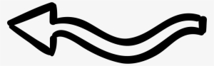 Clip Royalty Free Library Arrow Svg Png Icon Free Download - White Squiggly Png Arrow #466671