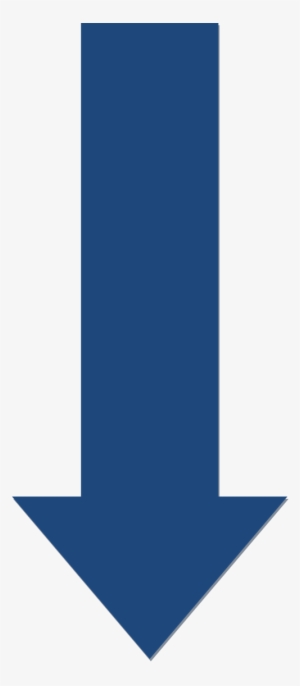 Blue Downwards Arrow - Blue Arrow Down Png #466768