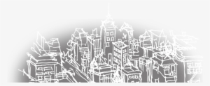 New York City Drawing At Getdrawings - City Drawn Transparent Png #467143