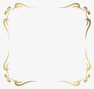 Borders Free, Printable Labels, Printables, Vector - Borda Dourada Para Convite Png #467510