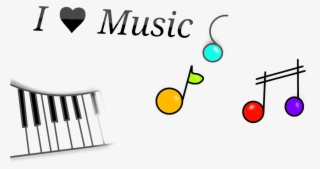I Love Music Png Photo - Graphic Design #467556