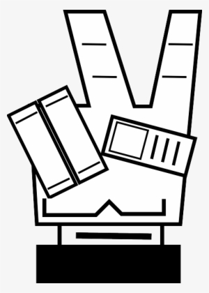Victory, Peace, Hand, Gesture, Symbol, Fingers - Simbolo Da Vitoria Png #467576